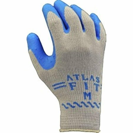BEST GLOVE Dispose Gloves Natural Rubberpalm Coating Blue - Small Pack 12, 12PK 845-300S-07
